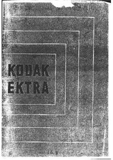 Kodak Ektra manual. Camera Instructions.